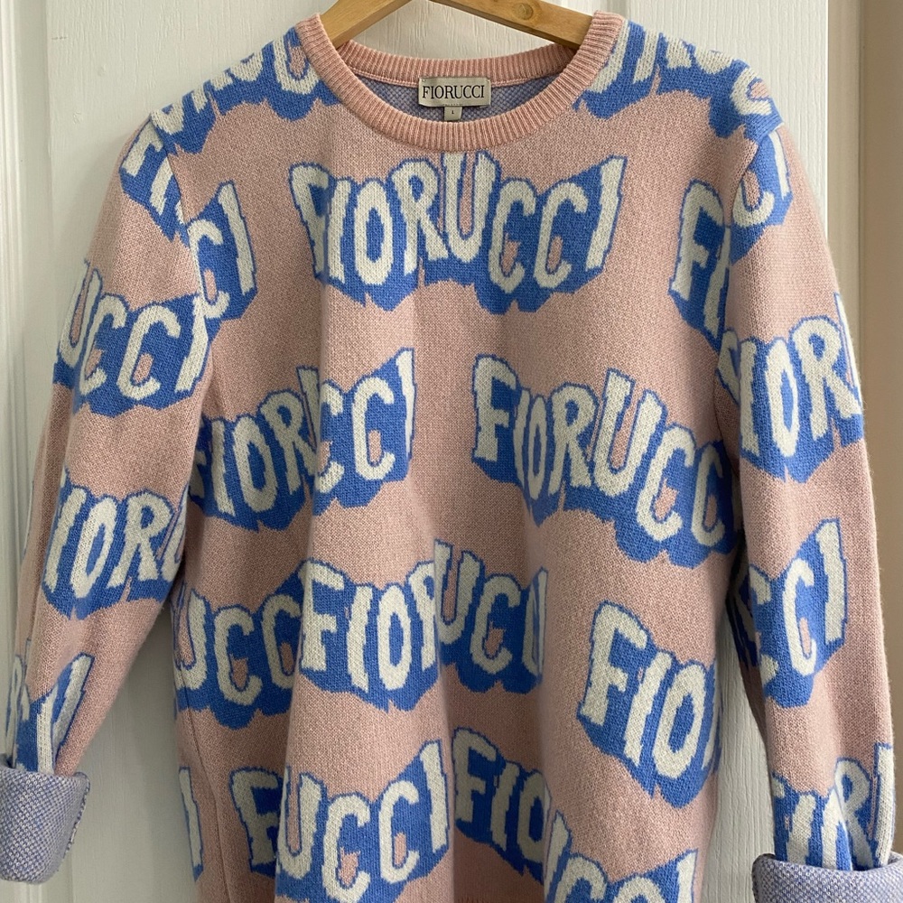 Fiorucci all-over print crewneck sweater - Picture 1 of 3